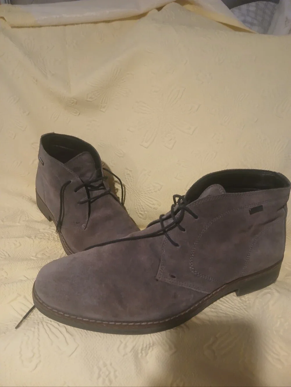 Nordstrom Men's Suede Chukka Boots - Slate Gray